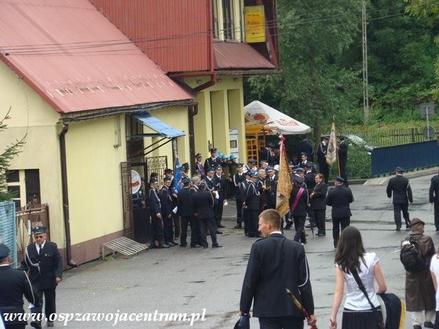 Zbiorka przed remiza OSP Zawoja Centrum